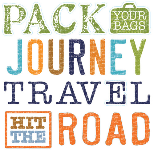 画像: 両面印刷　Pack Your Bags　（Travel/Ledger）